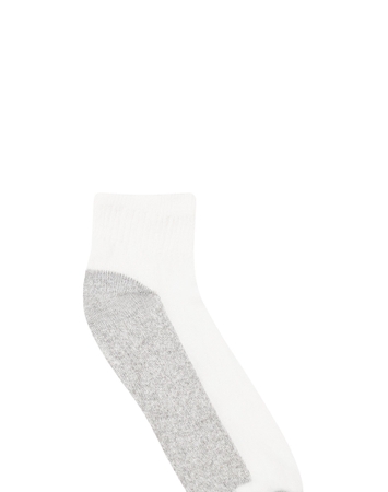 Hanes Double Tough Men's Ankle Socks, Shoe Sizes 12-14, 12-Pairs