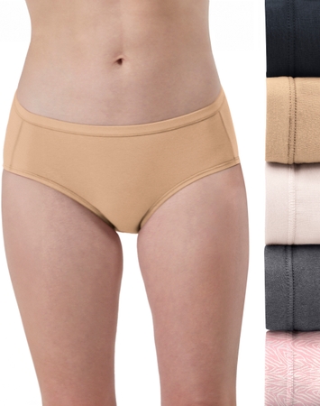 Hanes Ultimate ComfortSoft Women’s Hipster Underwear, 5-Pack