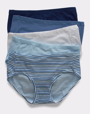 Hanes Ultimate ComfortSoft Women’s Hipster Underwear, 5-Pack