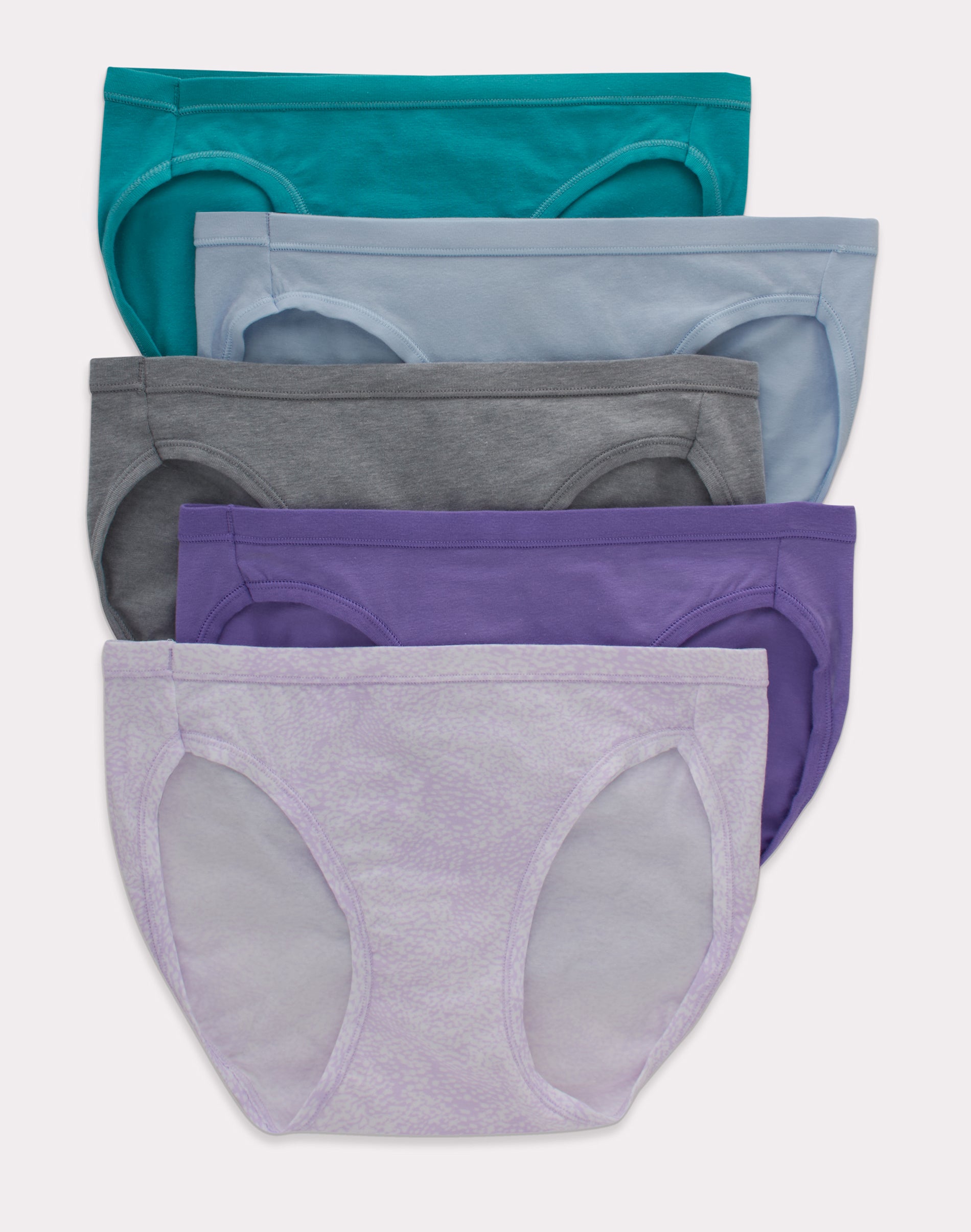 Hanes Intimo: Confezione Da 5 Bikini Donna In Cotone – Freschezza E Comfort Tutto Il Giorno - 6