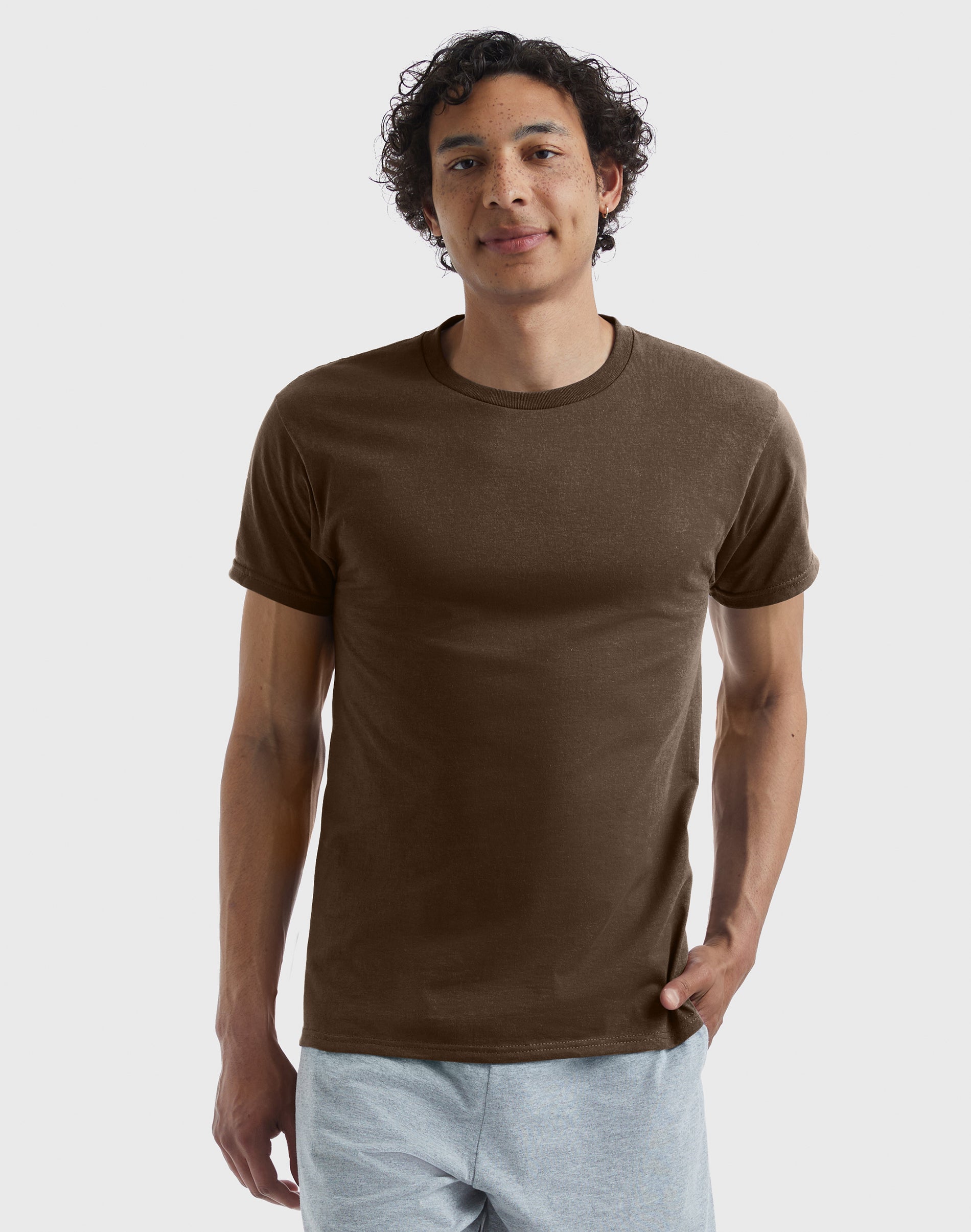 hanes dress shirts Hanes Men's White Crew Neck T 3-Pack