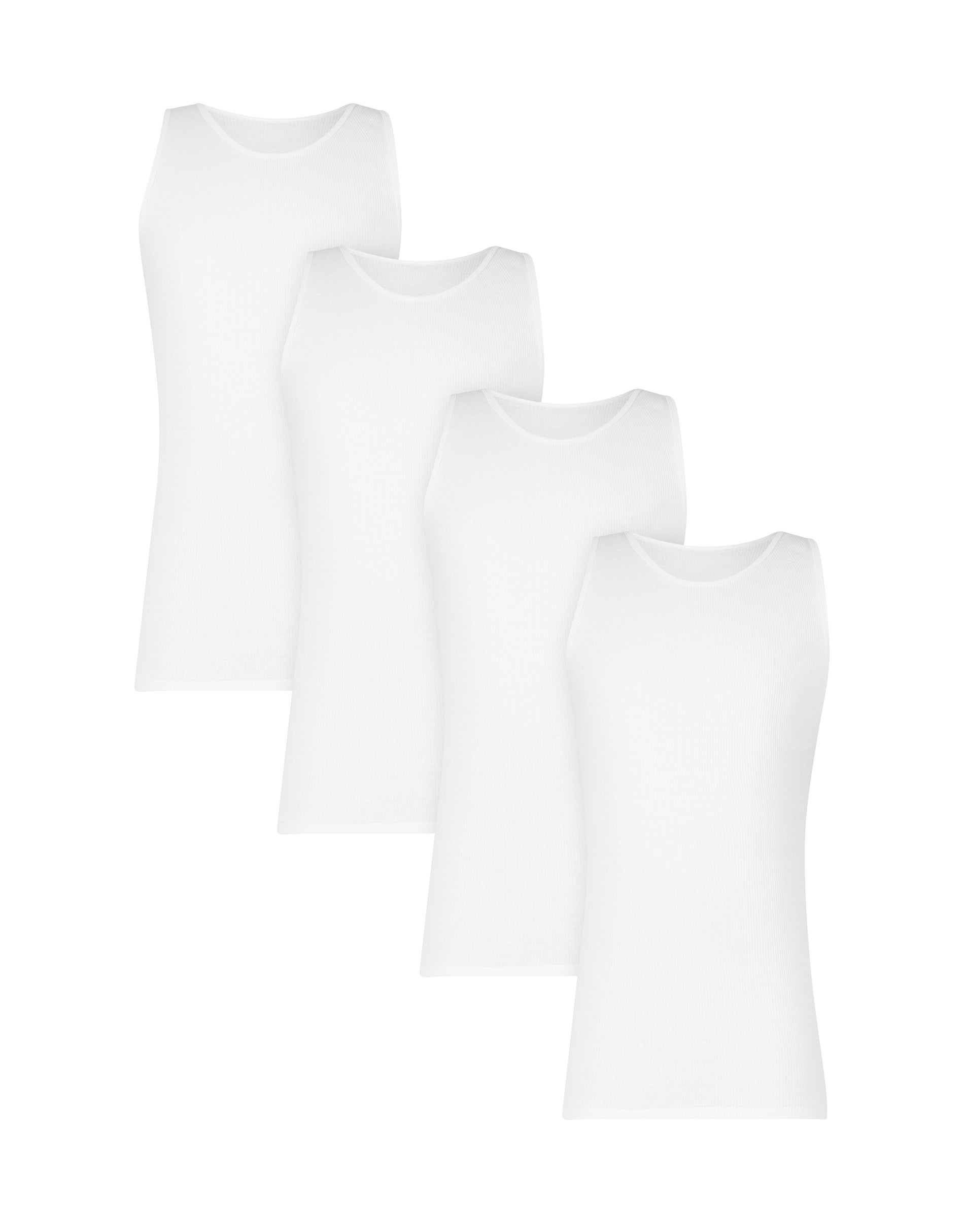 Hanes Big Man Ultimate ComfortSoft Men's Tank Undershirts Pack - 4-Pack - Cool Comfort Cotton ( & Tall) Assorted