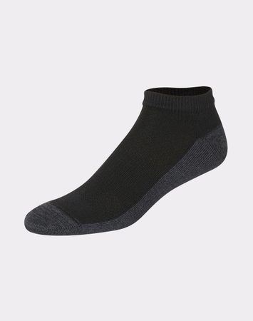 Hanes X-Temp Men's Cushioned Low Cut Socks, 12-Pairs