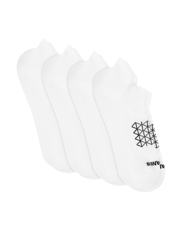 Hanes Absolute Run Men's Socks Pack, 4-Pair Pack, Heel-Shield Tab, Moisture Wicking