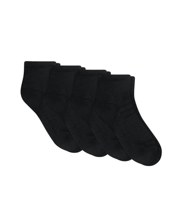 Hanes Moves Men's Ankle Socks Pack, 4-Pair Pack, 360 Stretch, Lightweight, Moisture Wicking