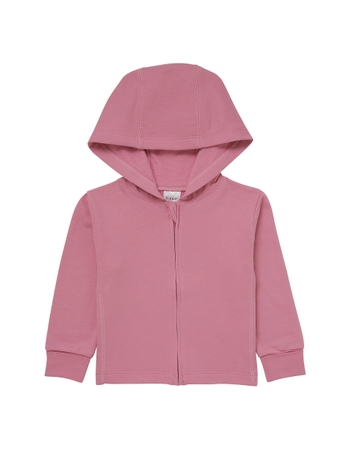 Hanes Pure Comfort Baby Lightweight French Terry Full-Zip Hoodie, Organic Cotton, Boys & Girls