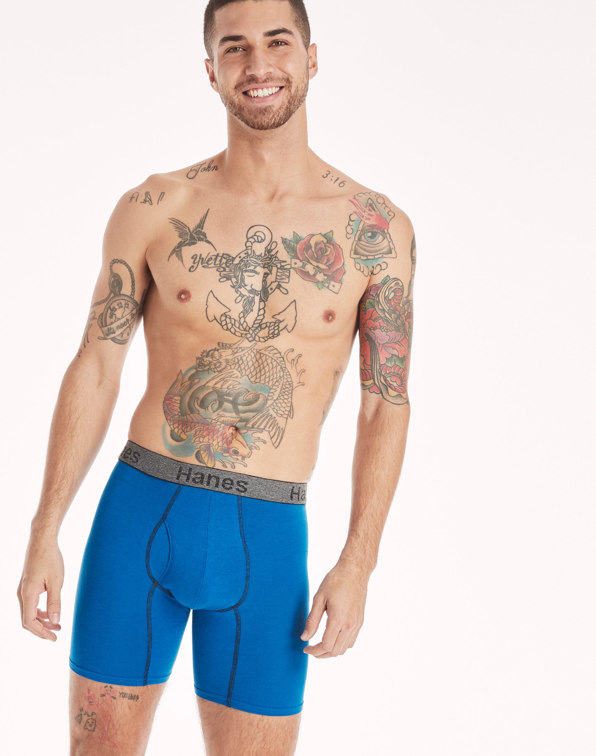 как выглядит Hanes Men
