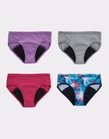 Hanes Premium Women's 4pk Bikini Underwear Briefs - Beige/pink, Target Women Und