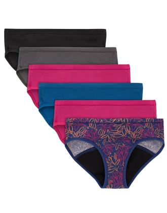 Hanes Mutandine Ragazza Vita Bassa In Cotone – Confezione Da 9, Non Segnano, Senza Etichette, Morbide - 4