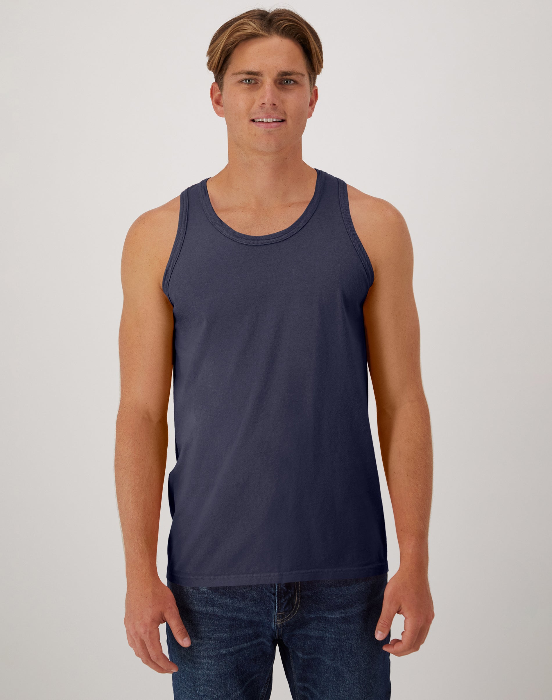 Hanes Unisex Garment Dyed Cotton Tank | Hanes