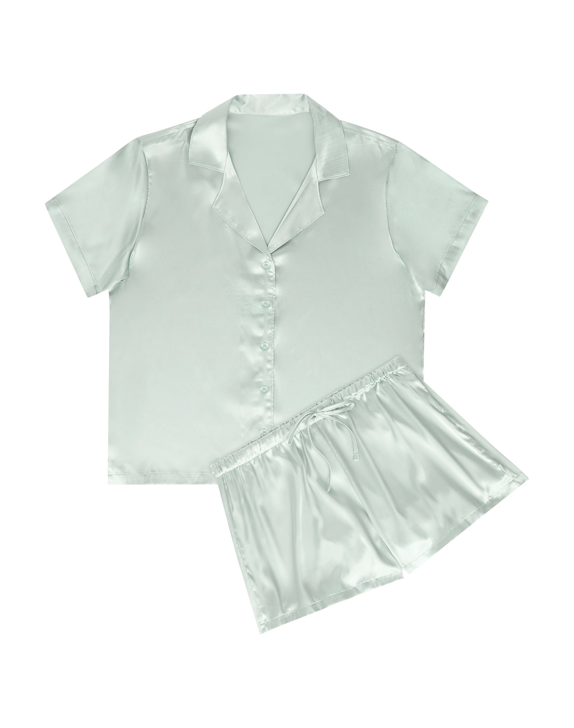 Hanes Women's Pajama Set, 2-Pack, Silky Soft Celadon XL