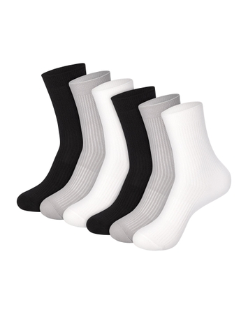Hanes Originals Women&rsquo;s SuperSoft Crew Socks, 6-Pairs