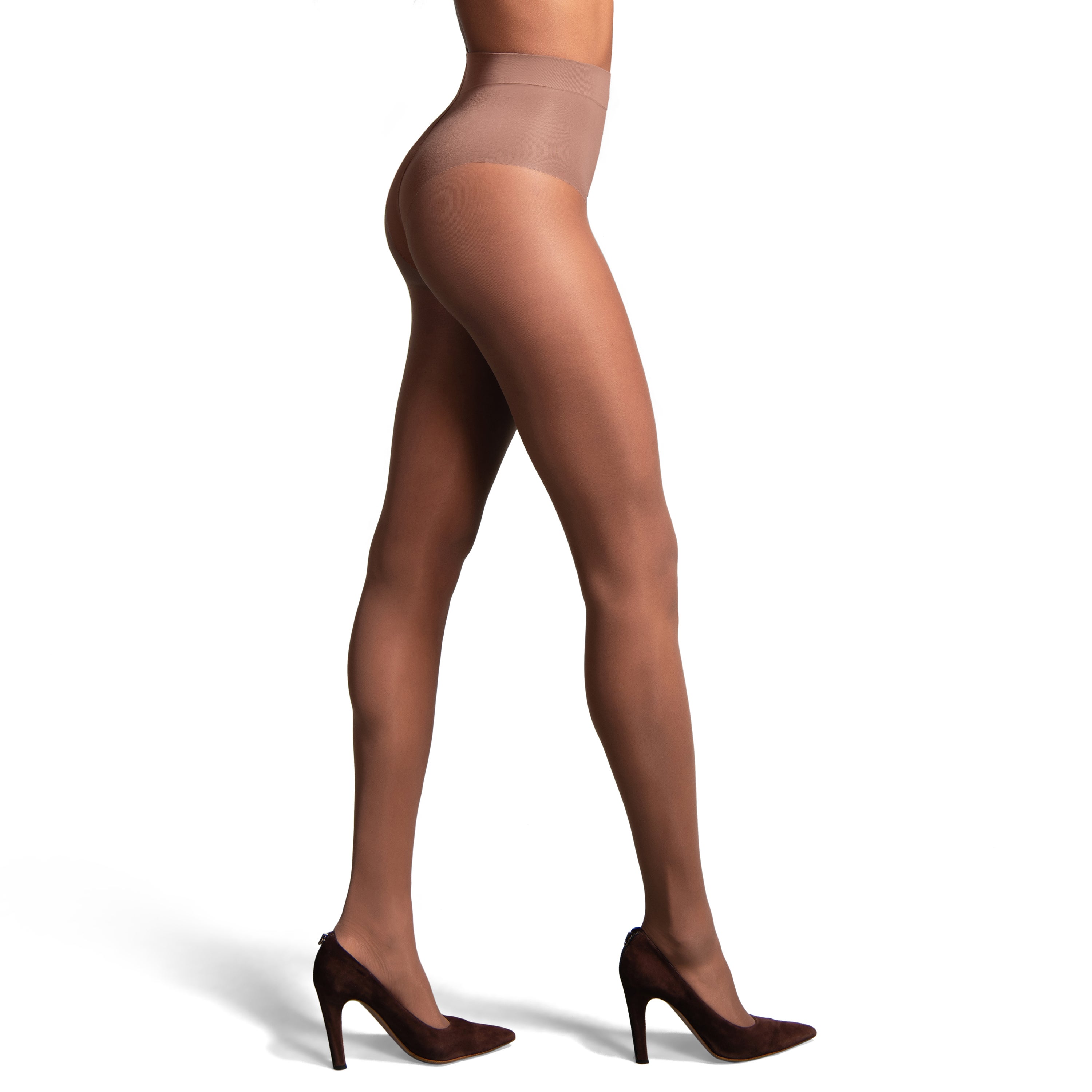 Hanes L'eggs Women's Sheer Tights - Bare Contour Luminous Skin Hosiery - Shaping & Lifting Medium Nude 2XL