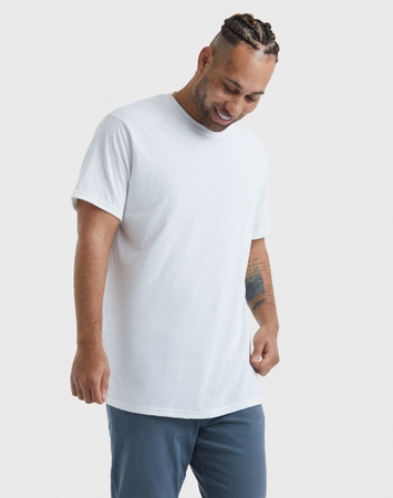 Hanes Originals Men's Tri-Blend T-Shirt (Big & Tall Sizes)