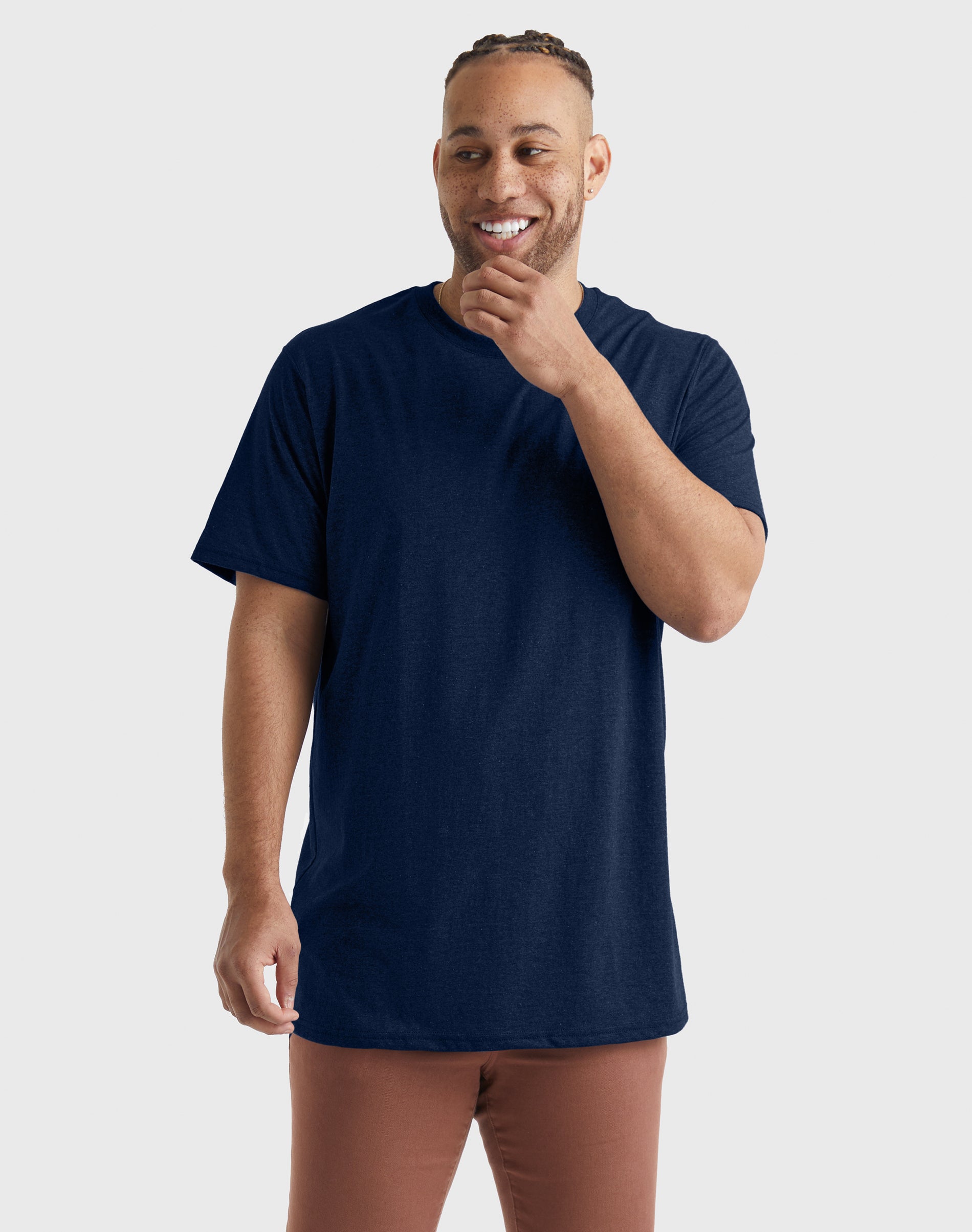 Hanes Originals Men's Tri-Blend T-Shirt (Big & Tall Sizes)