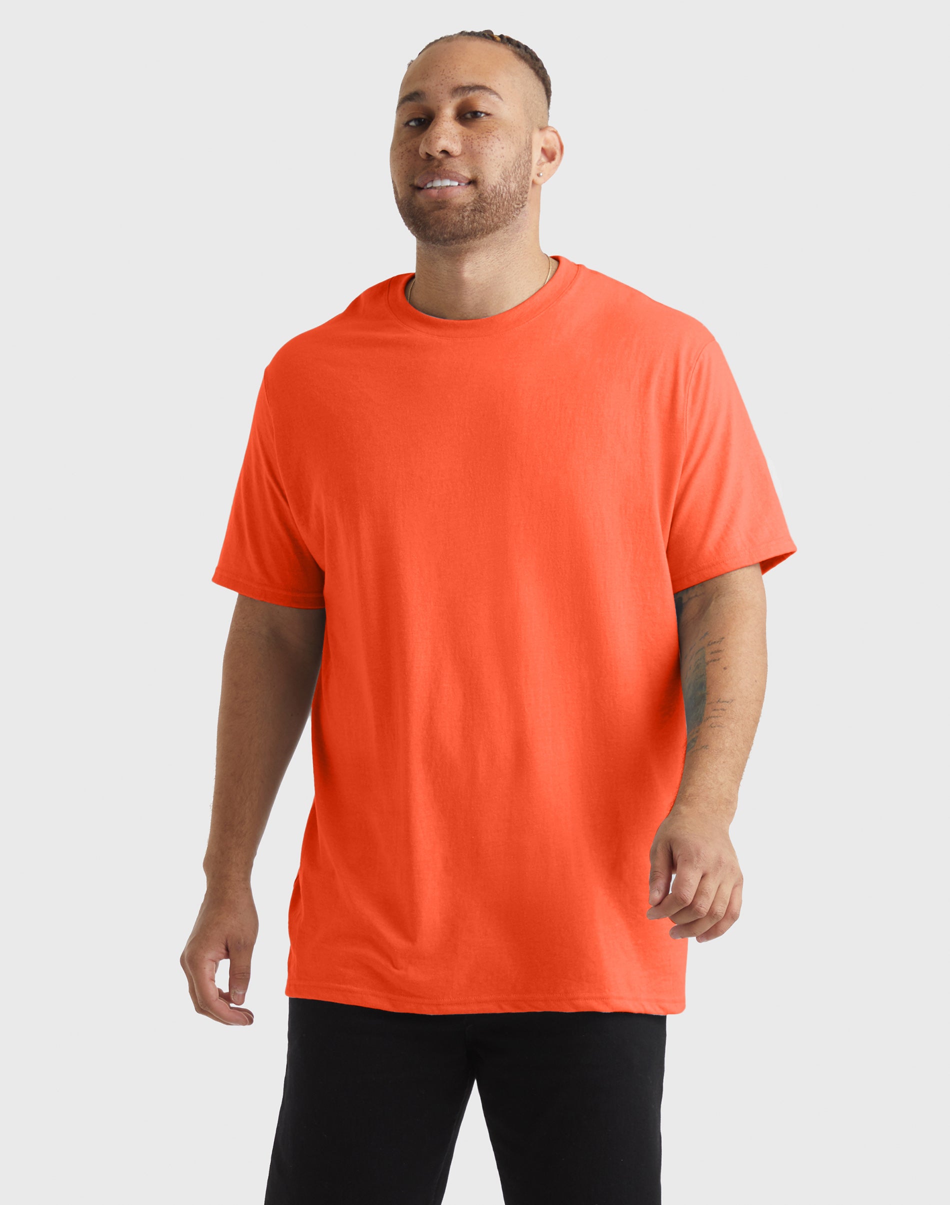 Hanes Originals Men's Tri-Blend T-Shirt Big & Tall Sizes | Hanes