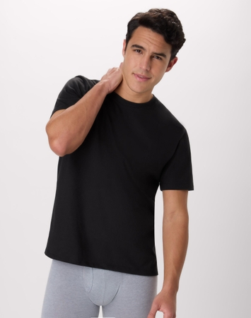 Hanes Men's Undershirts Pack, 5-Pack, Crewneck T Shirts for Men, Moisture Wicking