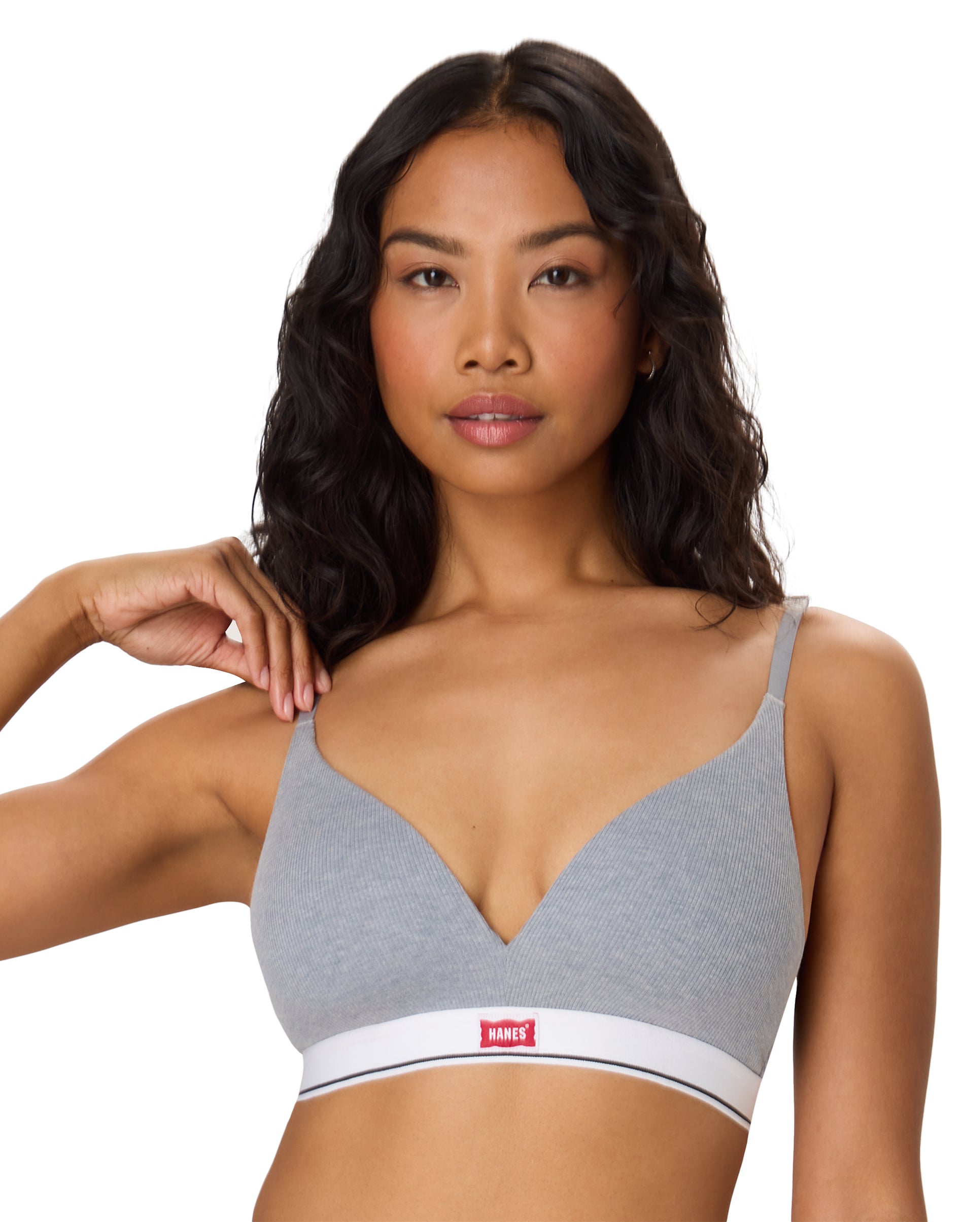 Hanes Legends ComfortFlex Fit Women's Wireless Bra, Moisture Wicking, Convertible