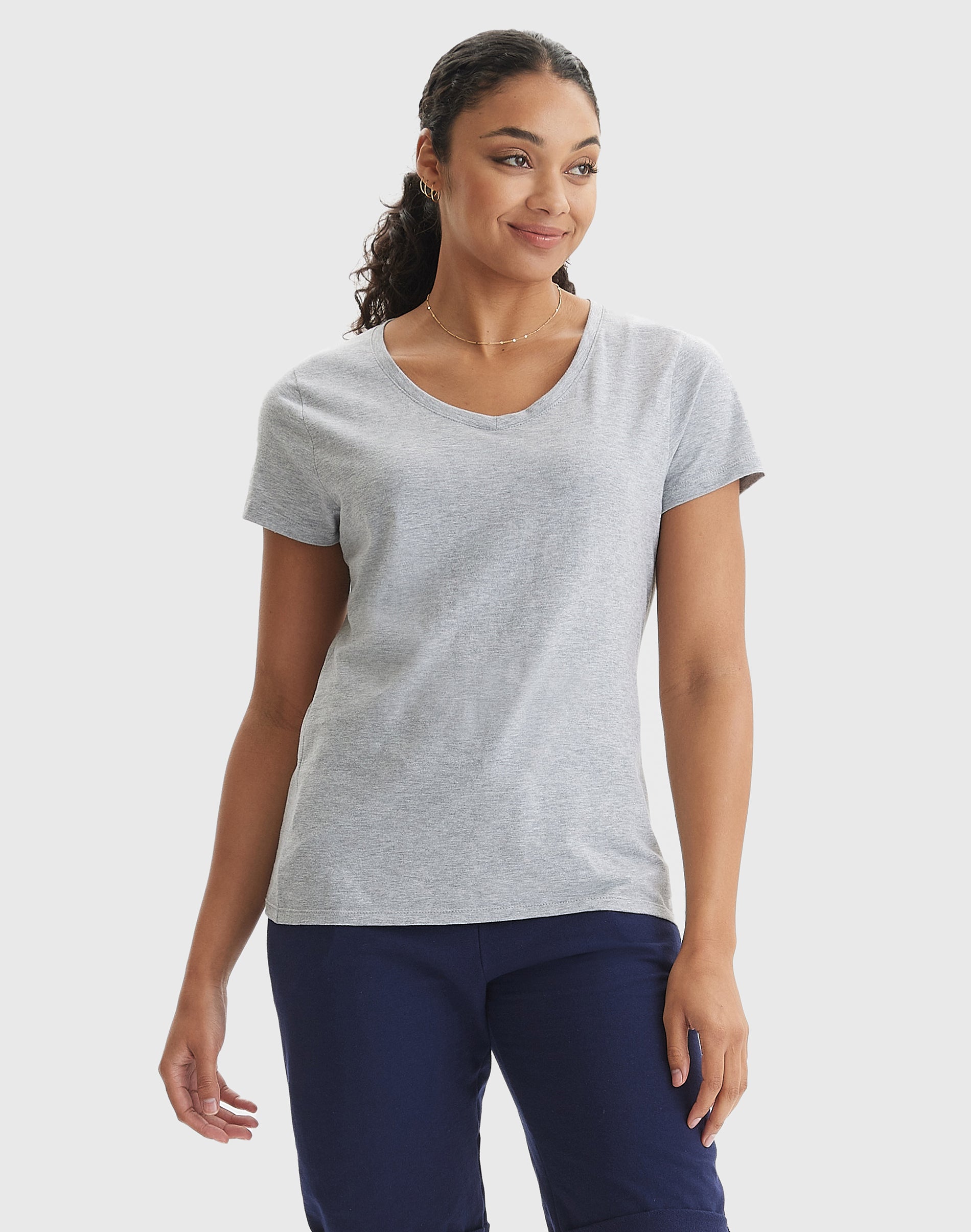 Hanes Women's X-Temp® V-Neck T-Shirt