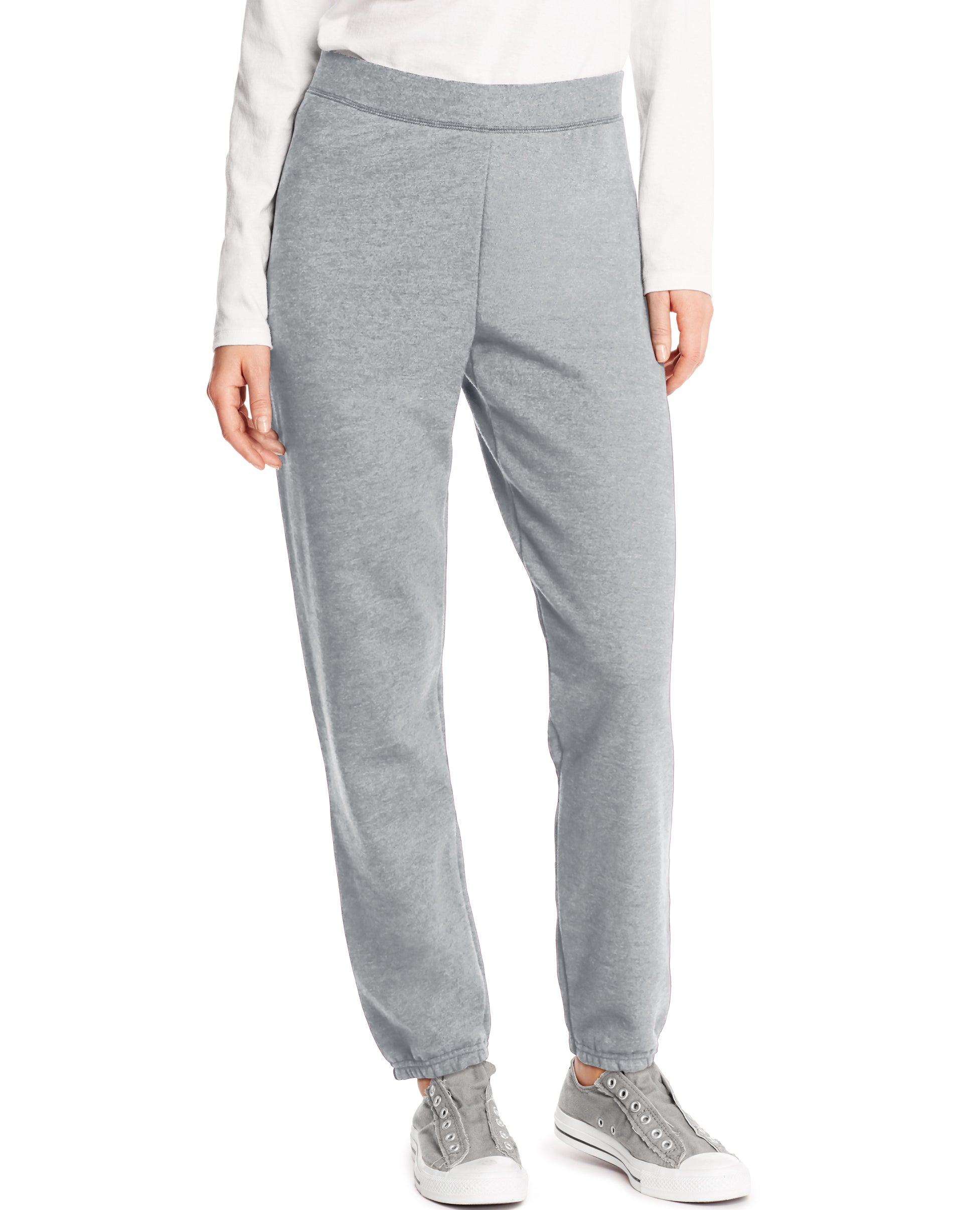 Hanes EcoSmart Women's Fleece Sweatpants with Cinched Cuffs, 30\