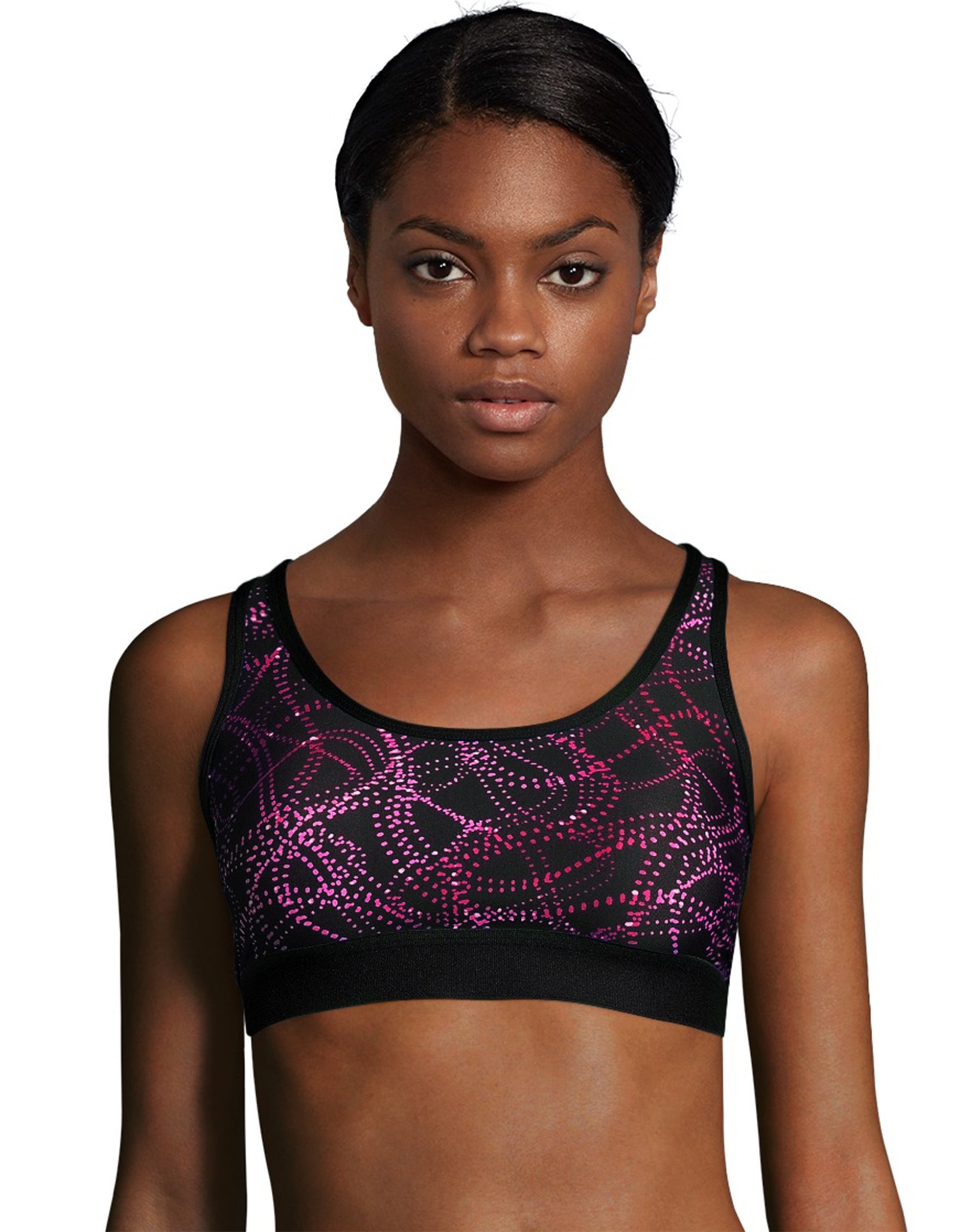 Hanes Racerback Sports Bra - Seamless X-TEMP ComfortFit, Size S, New With Tags