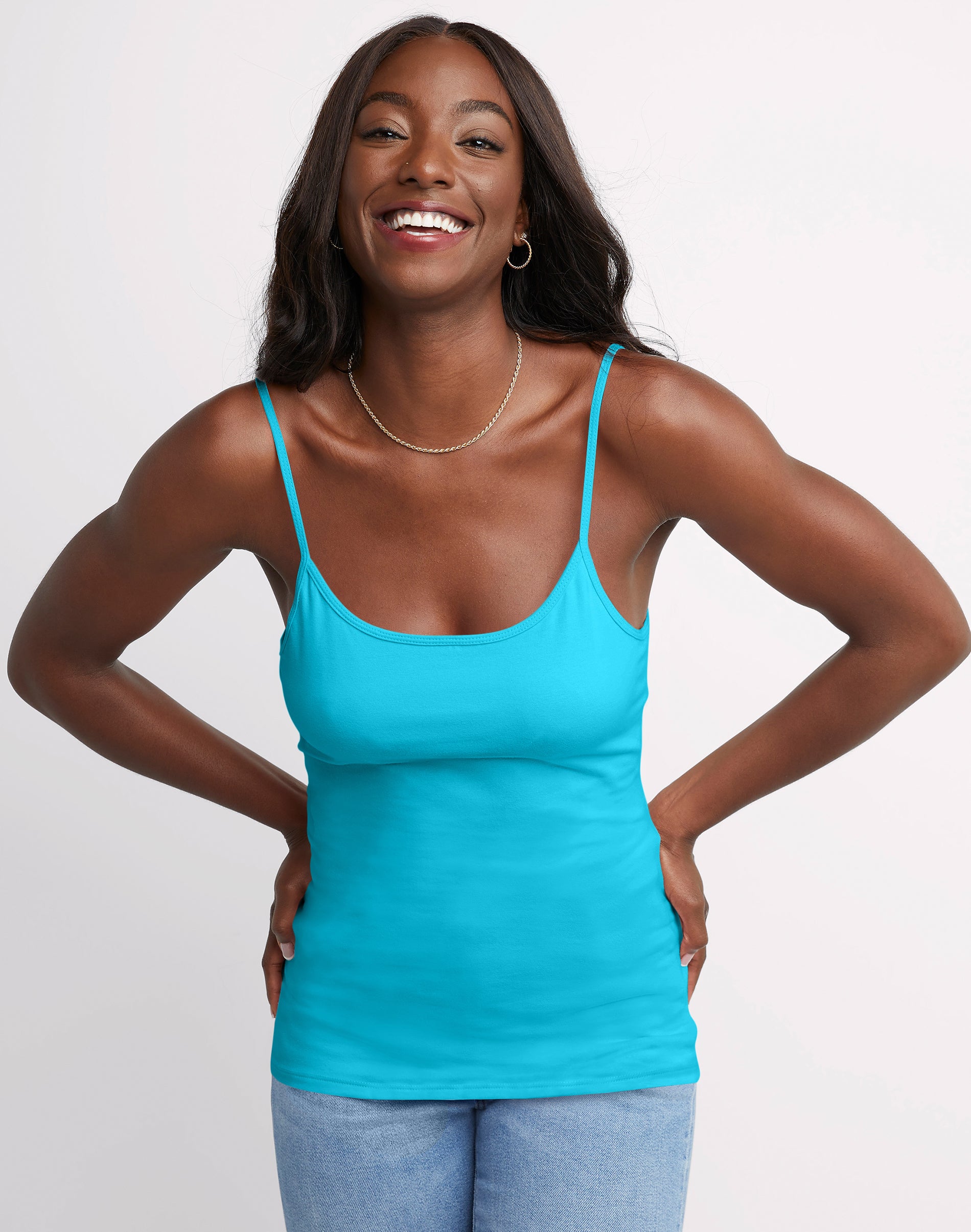 women's tank with built in bra