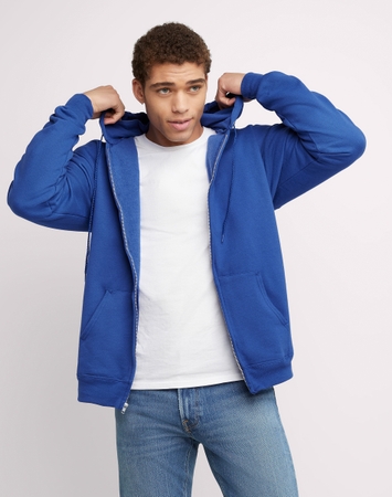 Hanes Ultimate Men's Full-Zip Heavyweight Fleece Hoodie