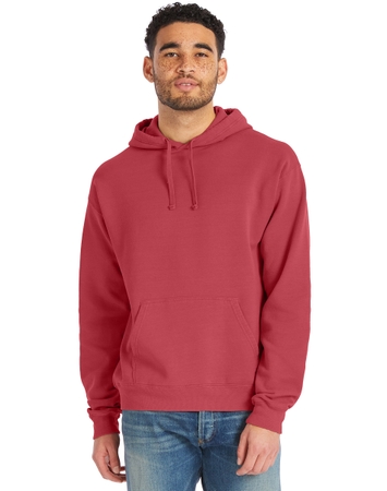 Hanes Men's Garment Dyed Fleece Hoodie