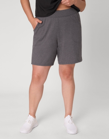 Hanes Just My Size Women's Cotton Jersey Pull-On Shorts, 7" (Plus Size)