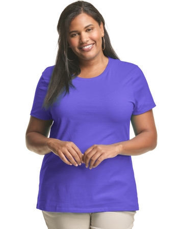 Hanes Just My Size Women’s Cotton Crewneck T-Shirt (Plus Size)