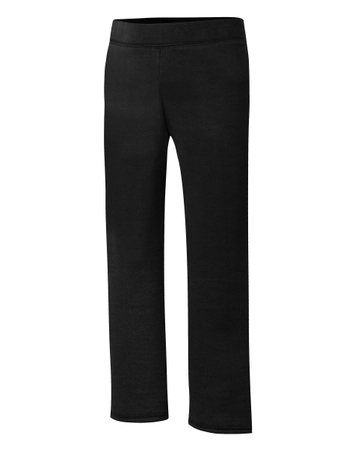Hanes EcoSmart Girls' Fleece Sweatpants, Open Leg