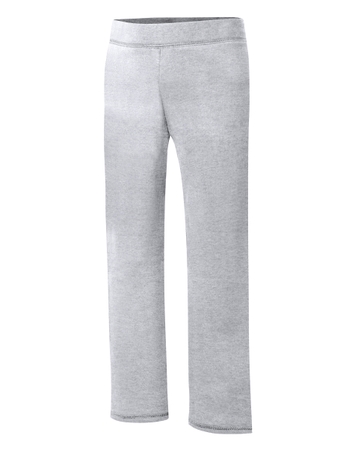 Hanes EcoSmart Girls' Fleece Sweatpants, Open Leg