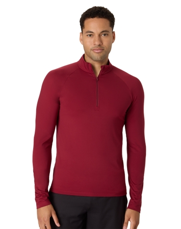 Hanes Moves Men’s Quarter-Zip Pullover, Moisture-Wicking
