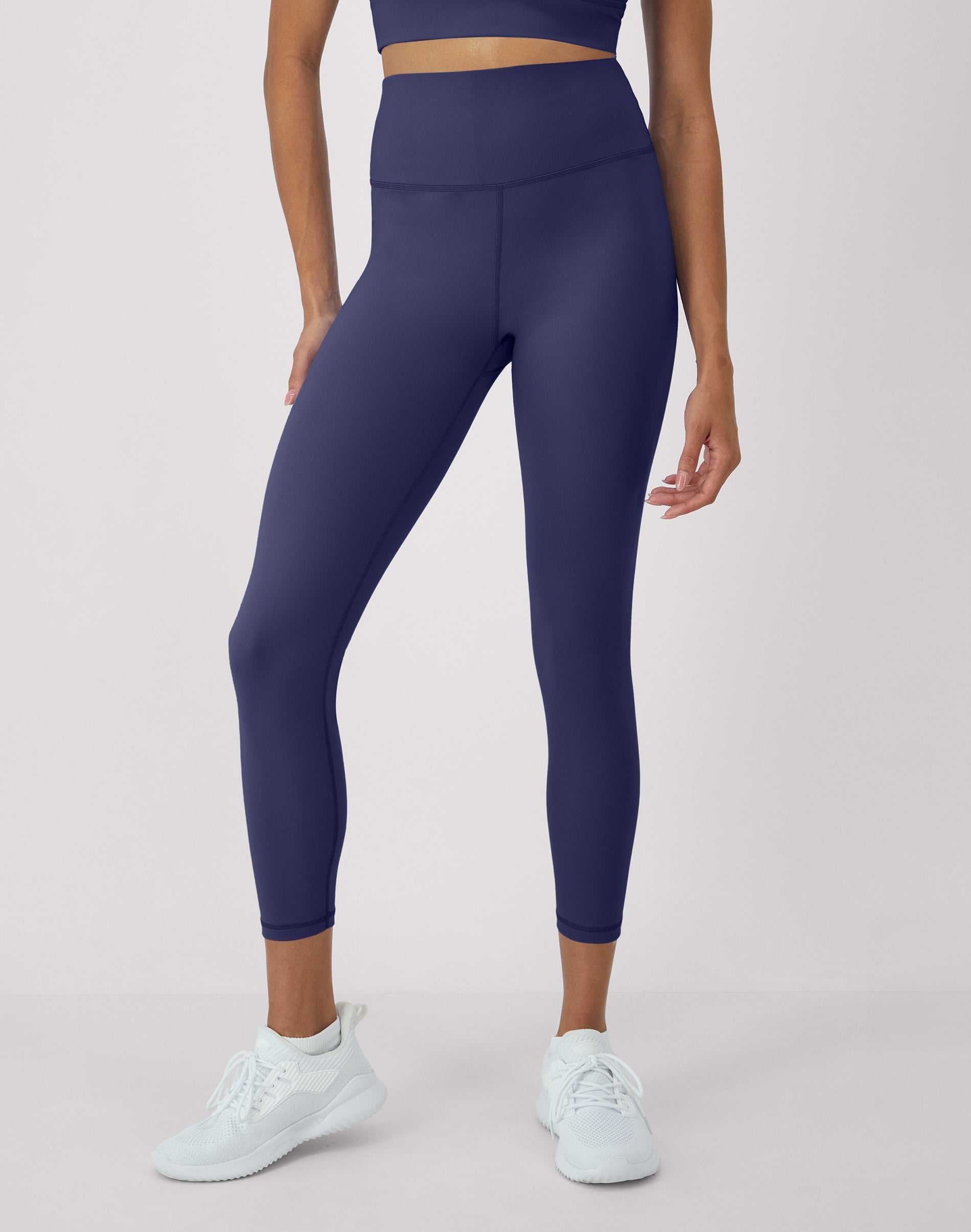 Hanes Moves Women's 7/8 Leggings, 25" Inseam (Plus Size) Imperial Indigo 3X