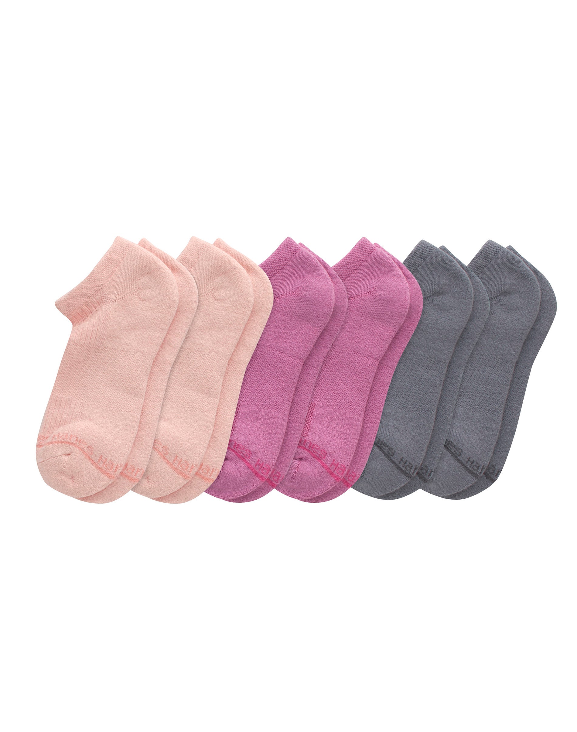 Hanes Ultimate Originals SuperSoft Women's No-Show Socks Pack, 6-Pack Selling Color