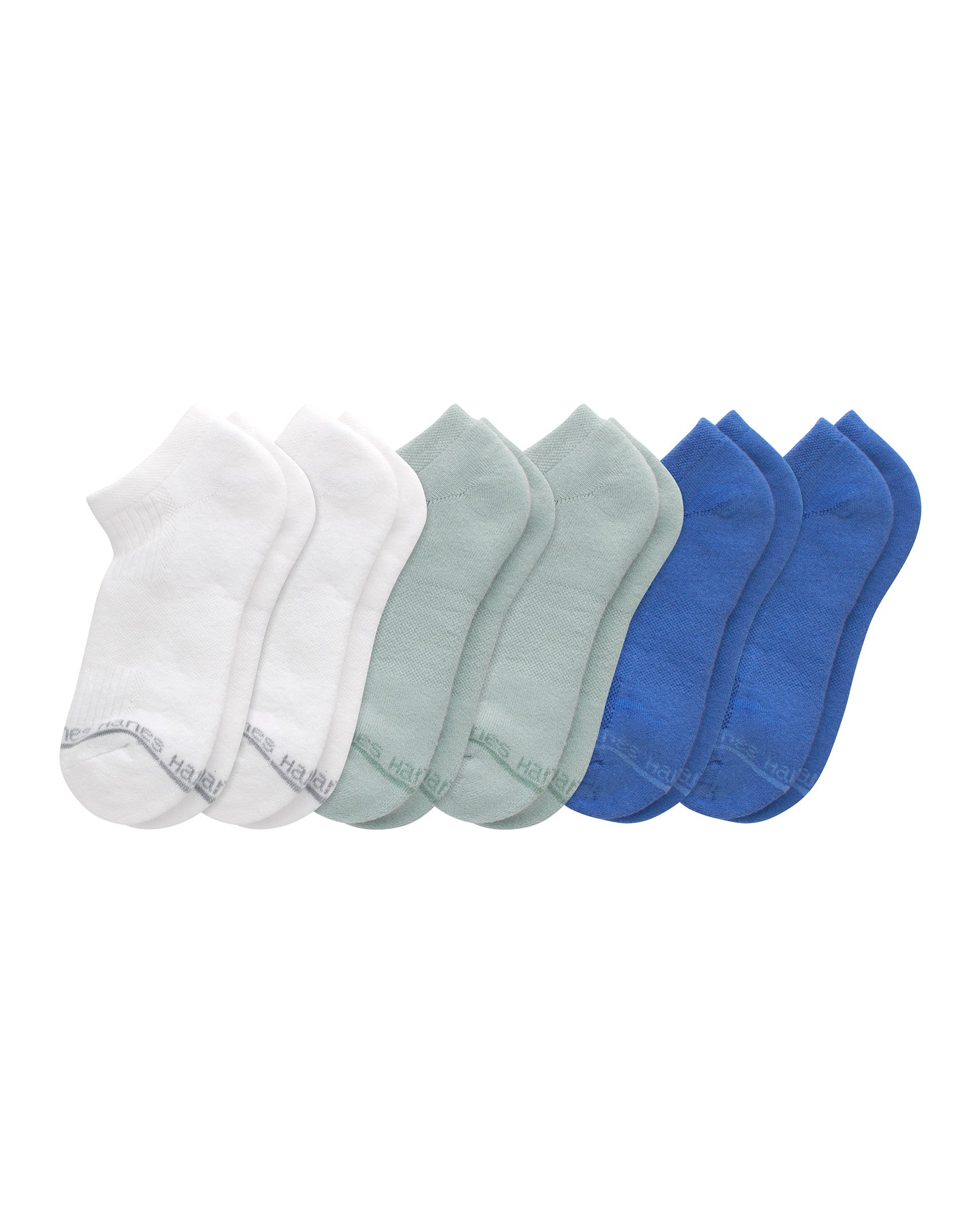 Hanes Ultimate Originals SuperSoft Women's No-Show Socks Pack, 6-Pack Selling Color 01 5-9